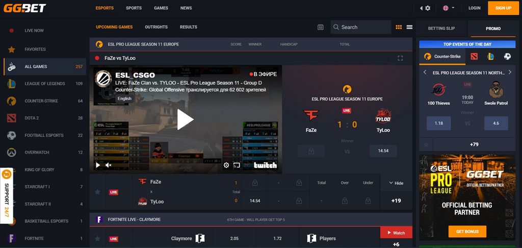 GGBET - Sitio de apuestas de deportes y deportes electrónicos de las autoridades