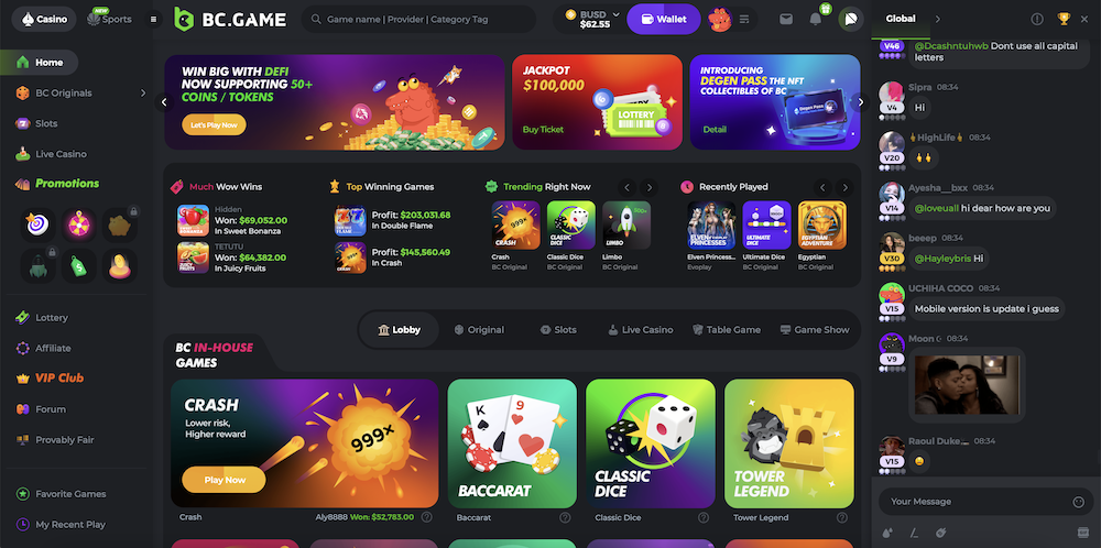Exploring the Features and Benefits of BC.Game Platform